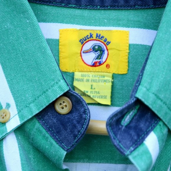 🦆Duck Head striped button-downs🦆 - Picture 3 of 7